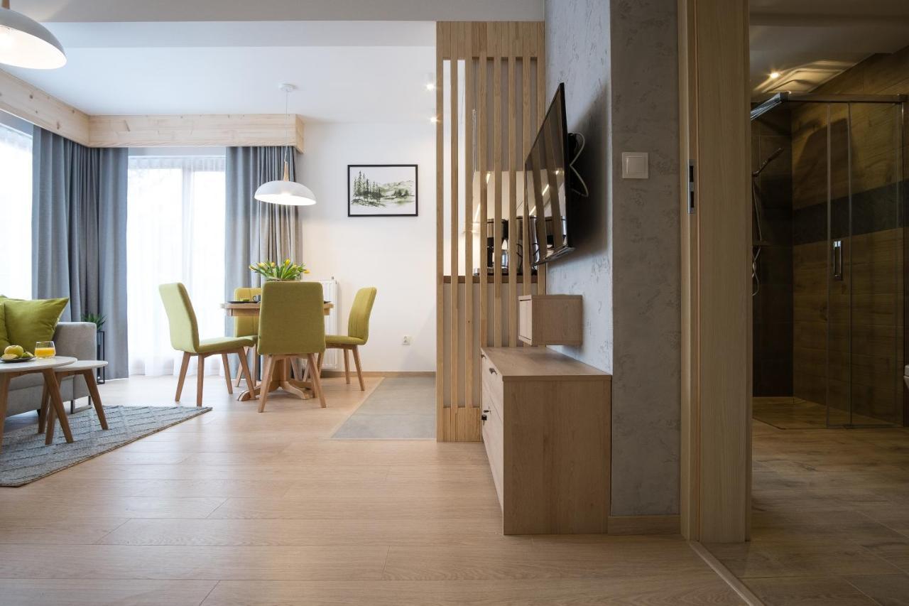 Apartament Modern Green W Centrum Z Widokiem Na Giewont Zakopane Bagian luar foto