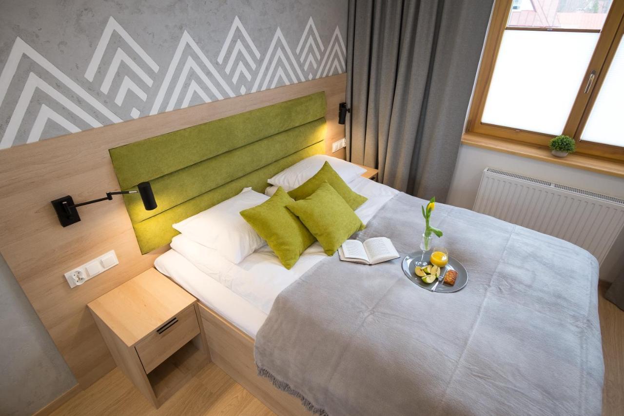 Apartament Modern Green W Centrum Z Widokiem Na Giewont Zakopane Bagian luar foto